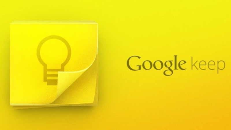 Aplikasi Google Keep 2012