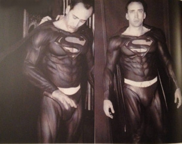 Foto Nicolas Cage Sebagai Superman