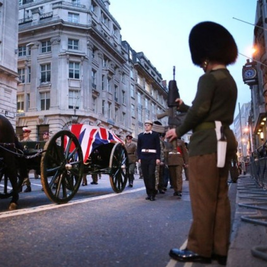 Margaret Thatcher Funeral