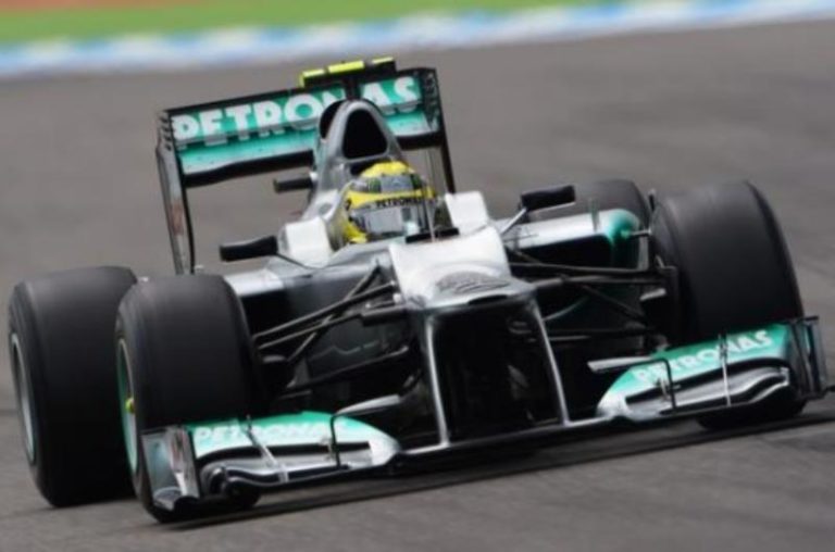 Nico Rosberg Kualifikasi F1 GP Bahrain 2013