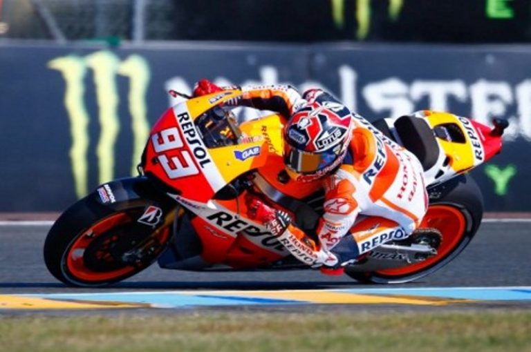 Marc Marquez Rebut Pole di Kualifikasi MotoGP Le Mans