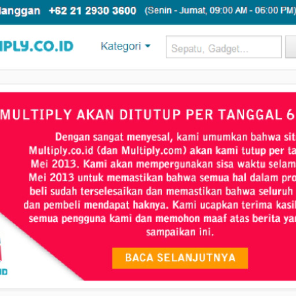 Multiply Tutup