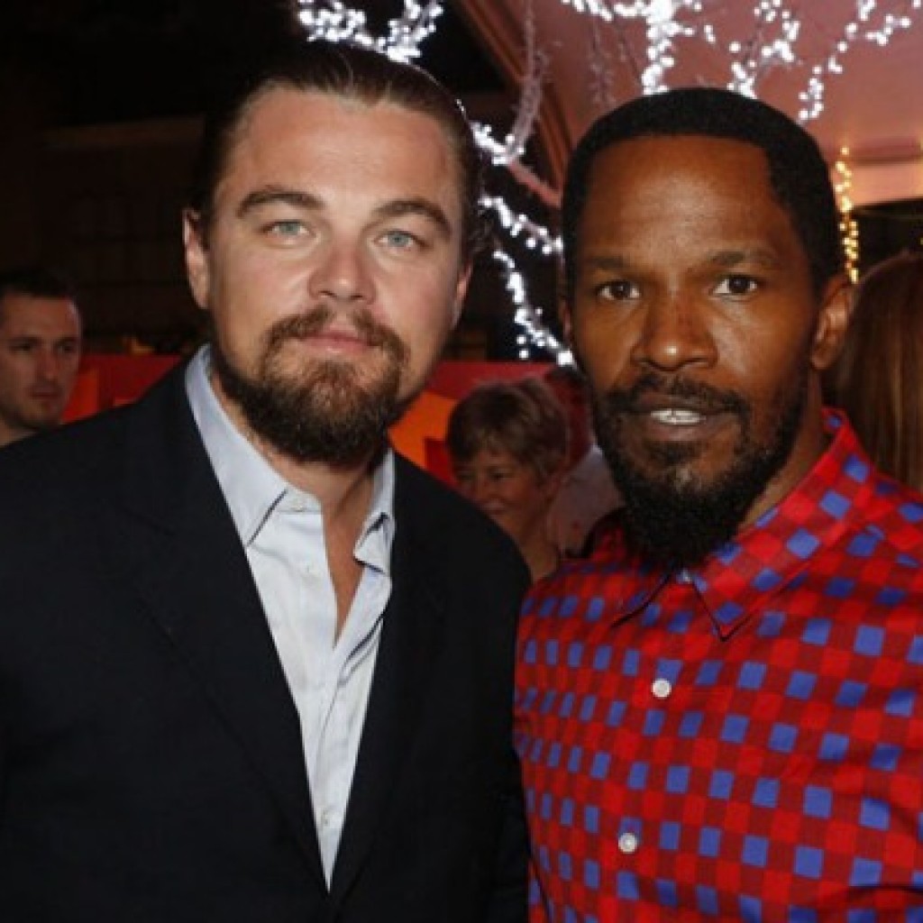 Leonardo DiCaprio Jamie Foxx