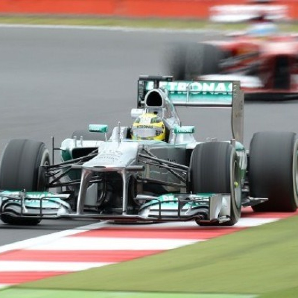 Nico Rosberg F1 GP Inggris
