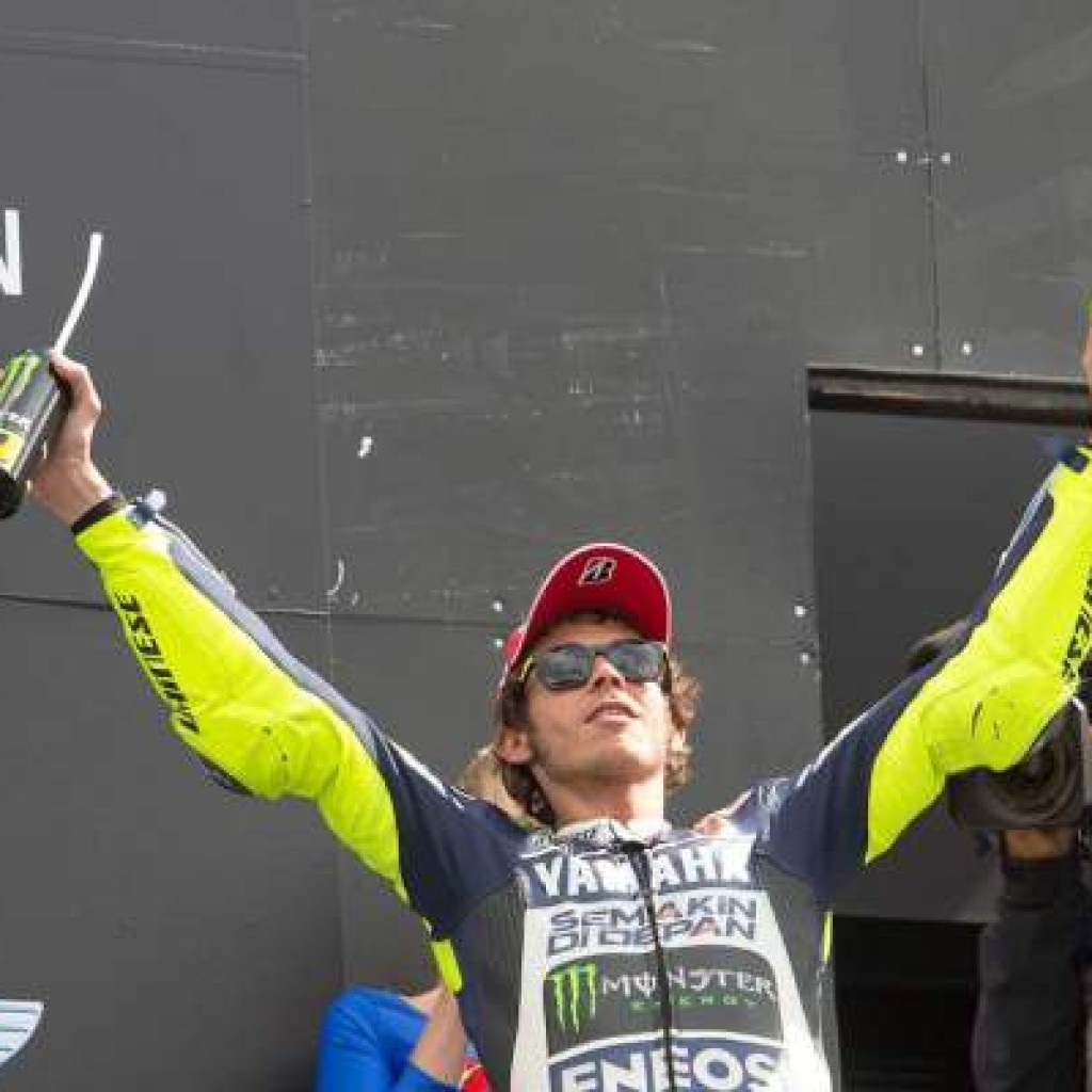 Valentino Rossi MotoGP Assen Belanda 2013 Victory