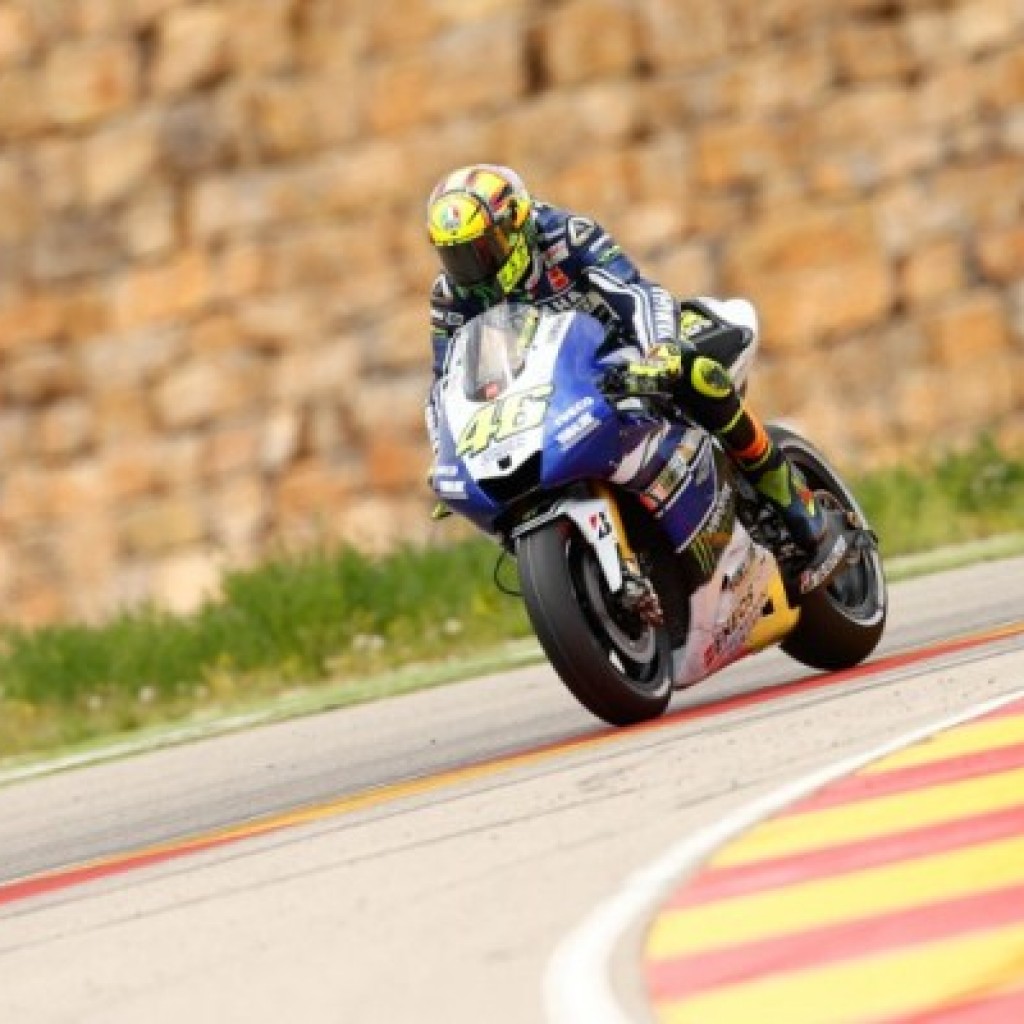 Valentino Rossi Tes Aragon