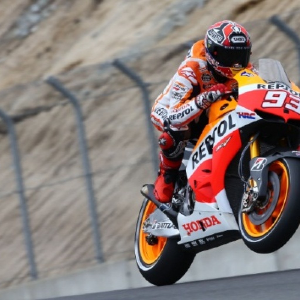 Marc Marquez MotoGP Laguna Seca FP II