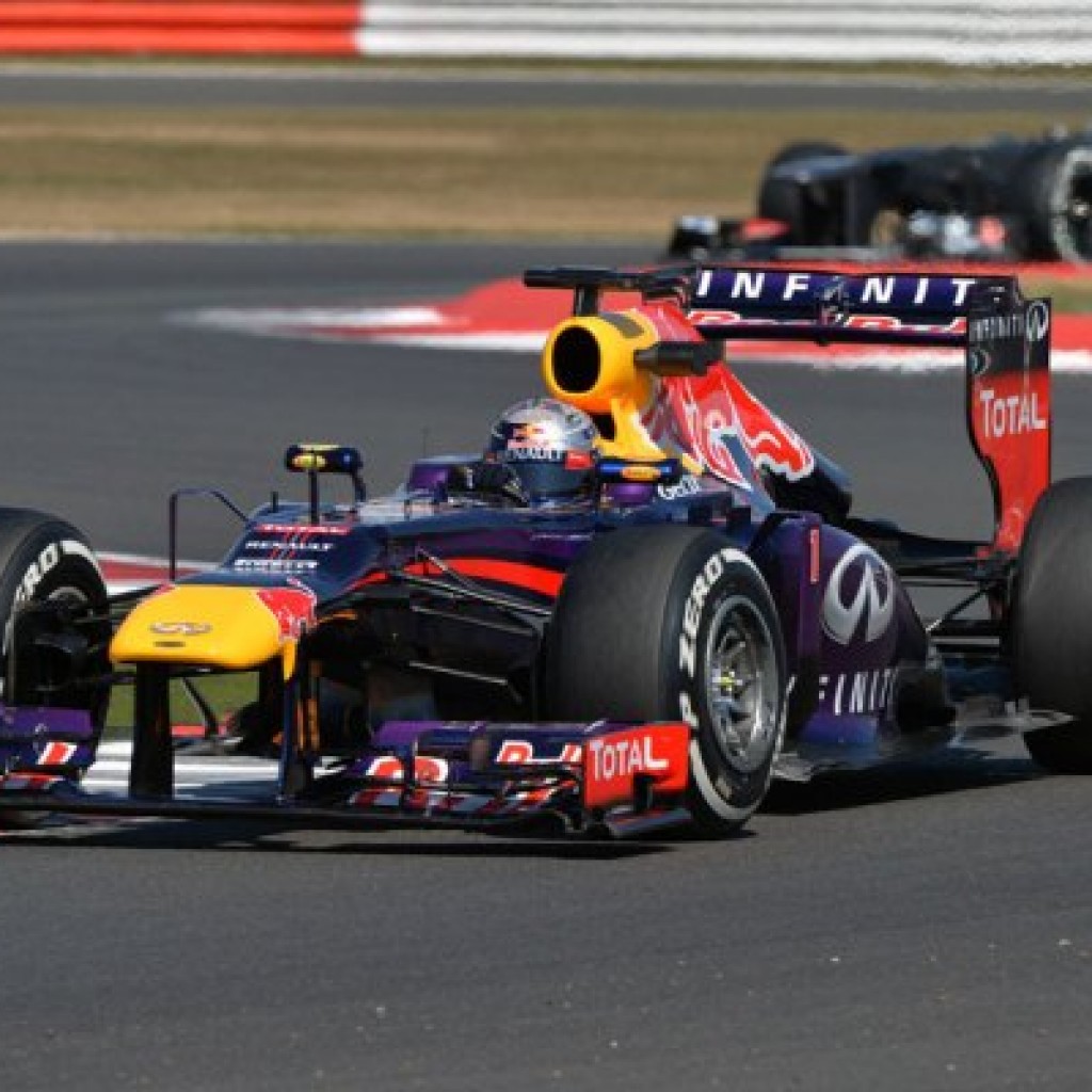 Sebastian Vettel Pirelli Silverstone