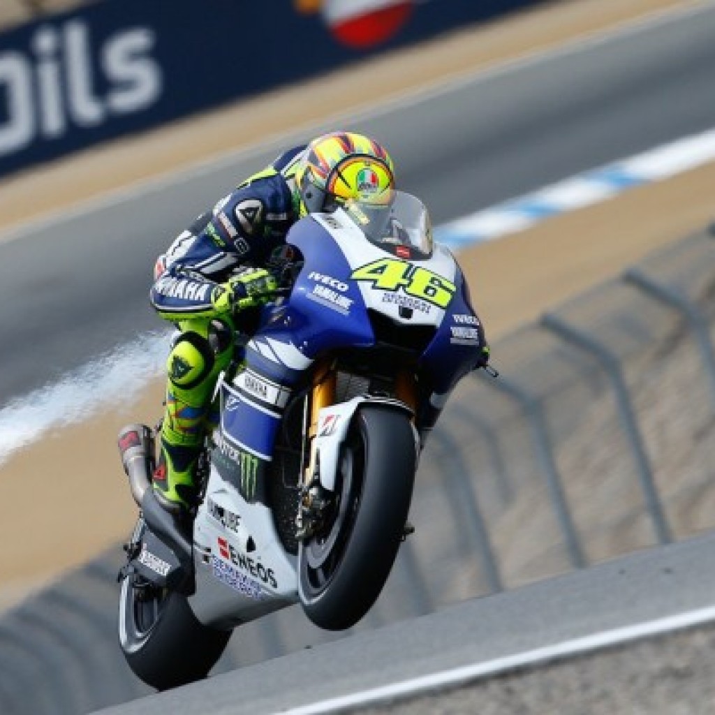 Valentino Rossi MotoGP Laguna Seca 2013