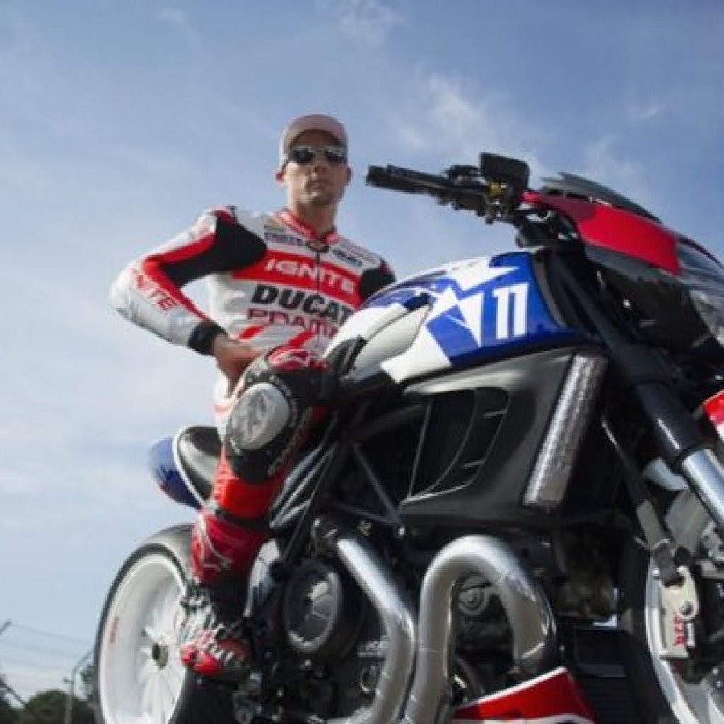 Ben Spies Ducati Diavel