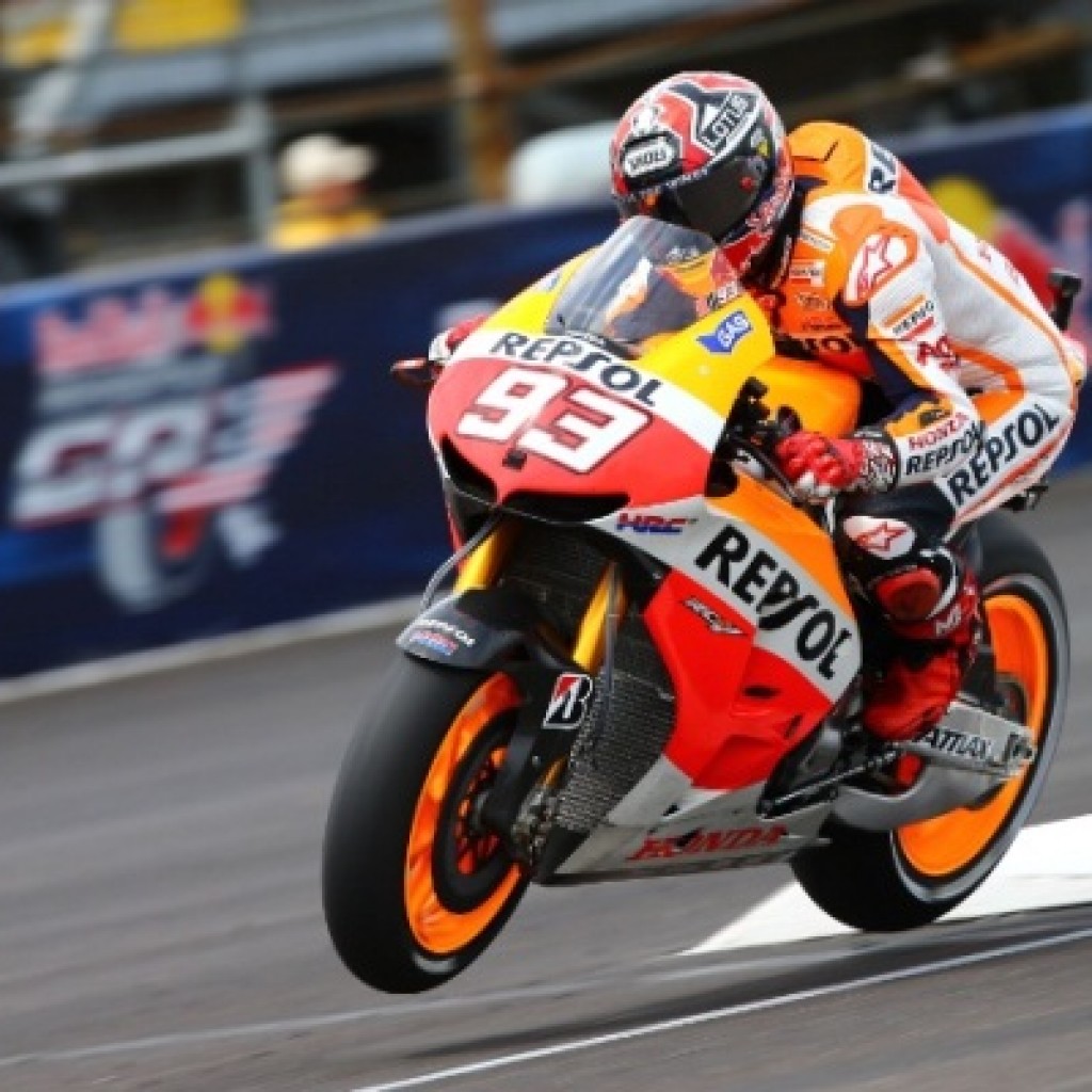 Marc Marquez FP II MotoGP Indianapolis