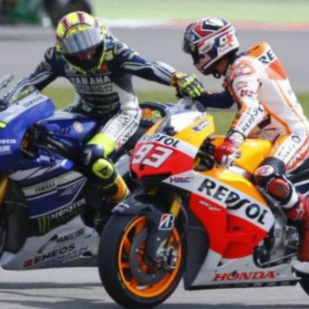 Valentino Rossi vs Marc Marquez