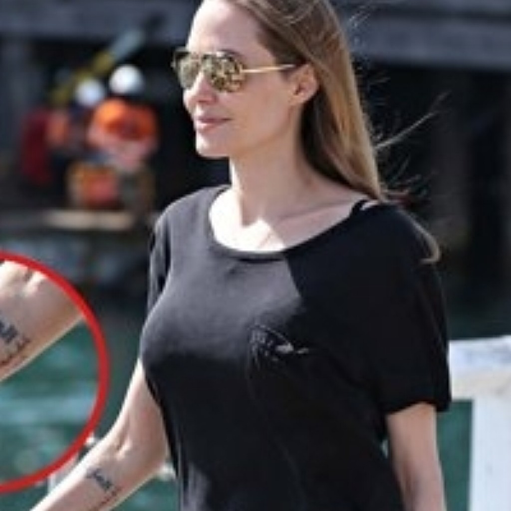 Angelina Jolie Tattoo