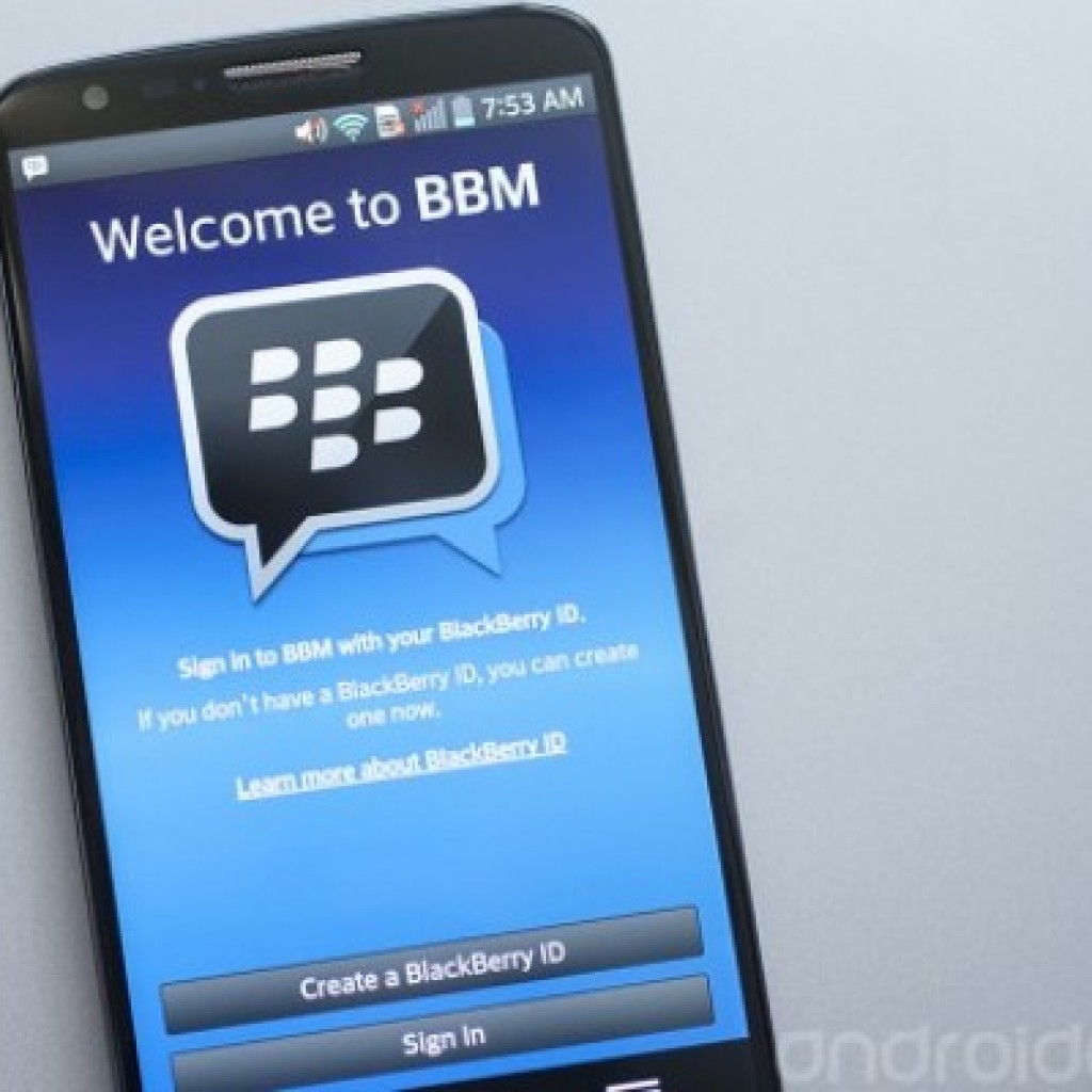 BlackBerry Messenger for Android