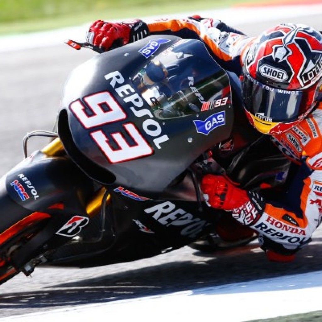 Marc Marquez Post Race Test