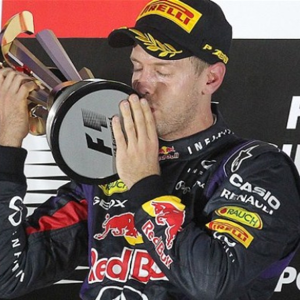 Sebastian Vettel F1 GP Singapura