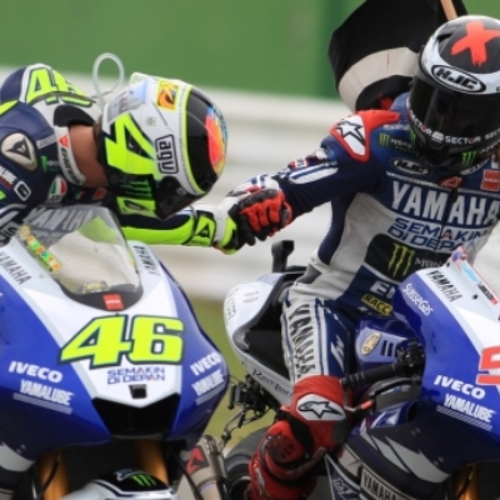 Valentino Rossi Jorge Lorenzo