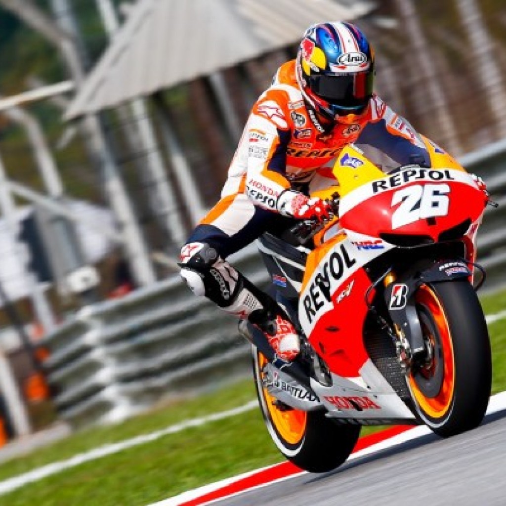 Dani Pedrosa FP II MotoGP Sepang 2013