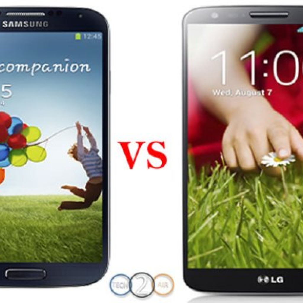 LG G2 vs Samsung Galaxy S4