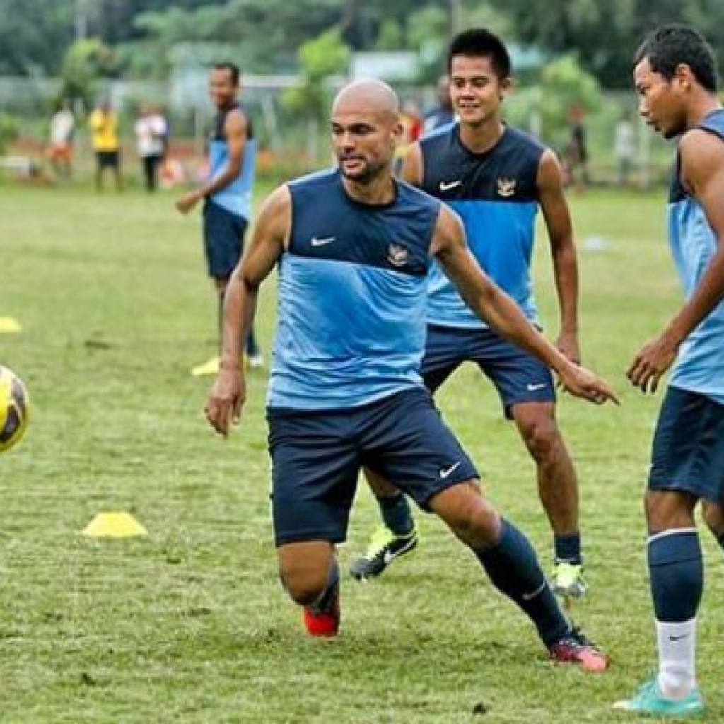 Latihan Timnas Indonesia