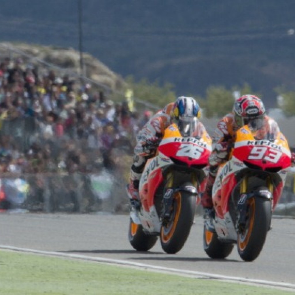 Marc Marquez vs Dani Pedrosa MotoGP Sepang