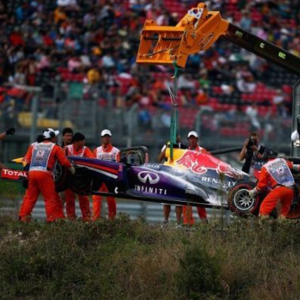 Marc Webber Car Crash