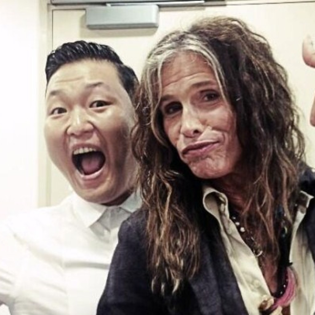 Psy Steven Tyler Aerosmith