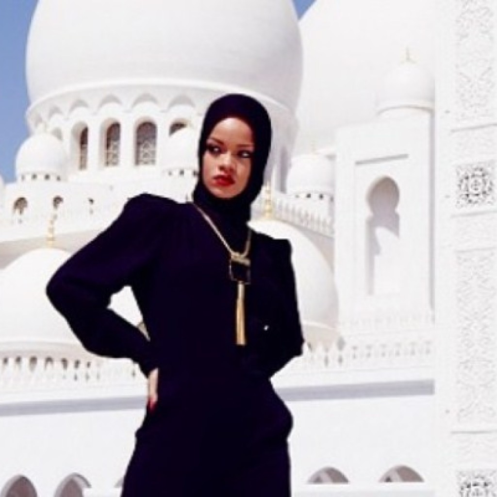 Rihanna Sheikh Zayed Instagram