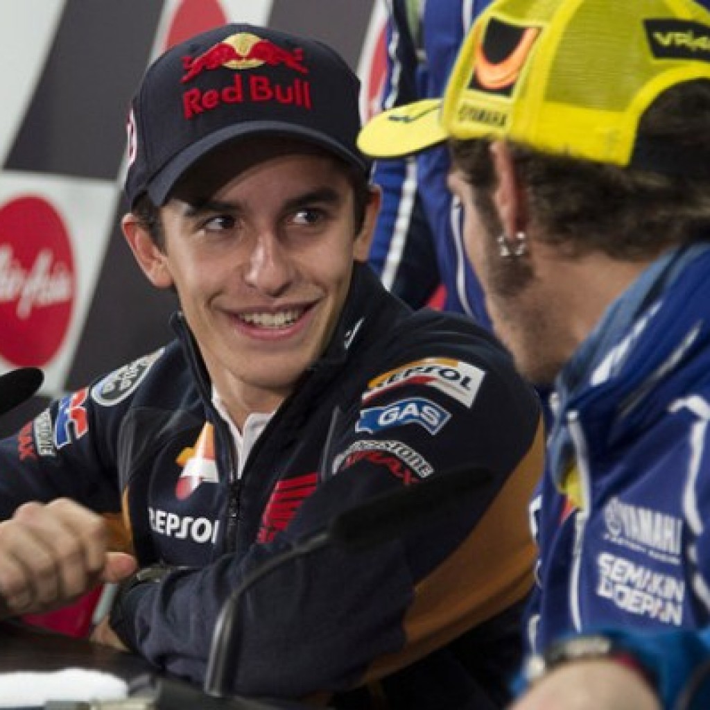 Valentino Rossi Marc Marquez 2013