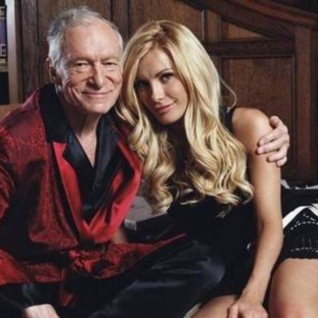 Hugh Hefner Crystal Harris