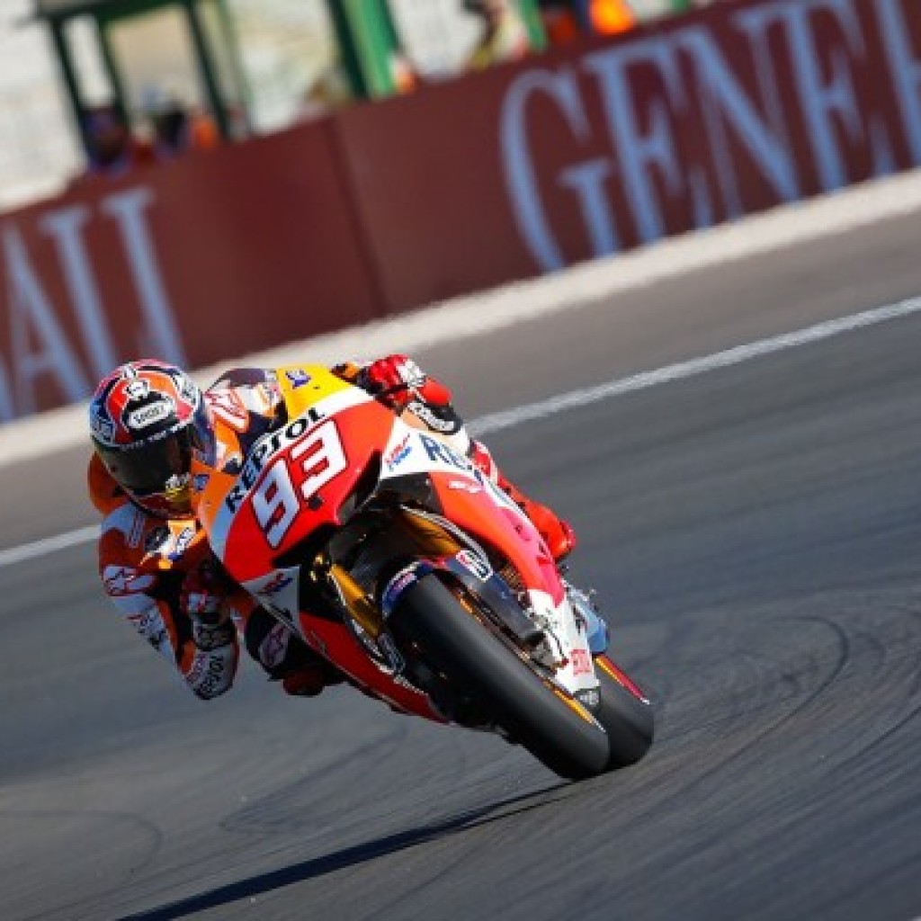 Marc Marquez FP I MotoGP Valencia