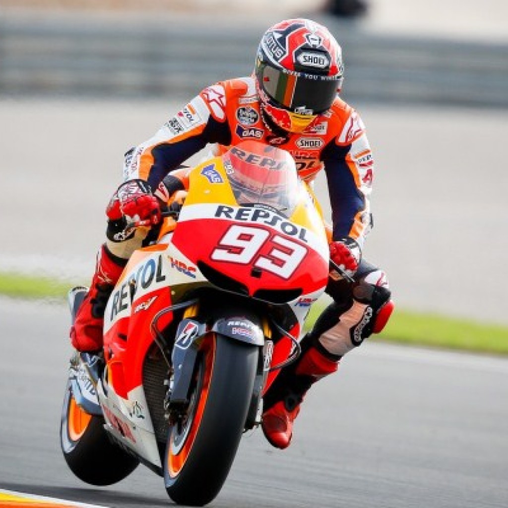 Marc Marquez FP II MotoGP Valencia 2013