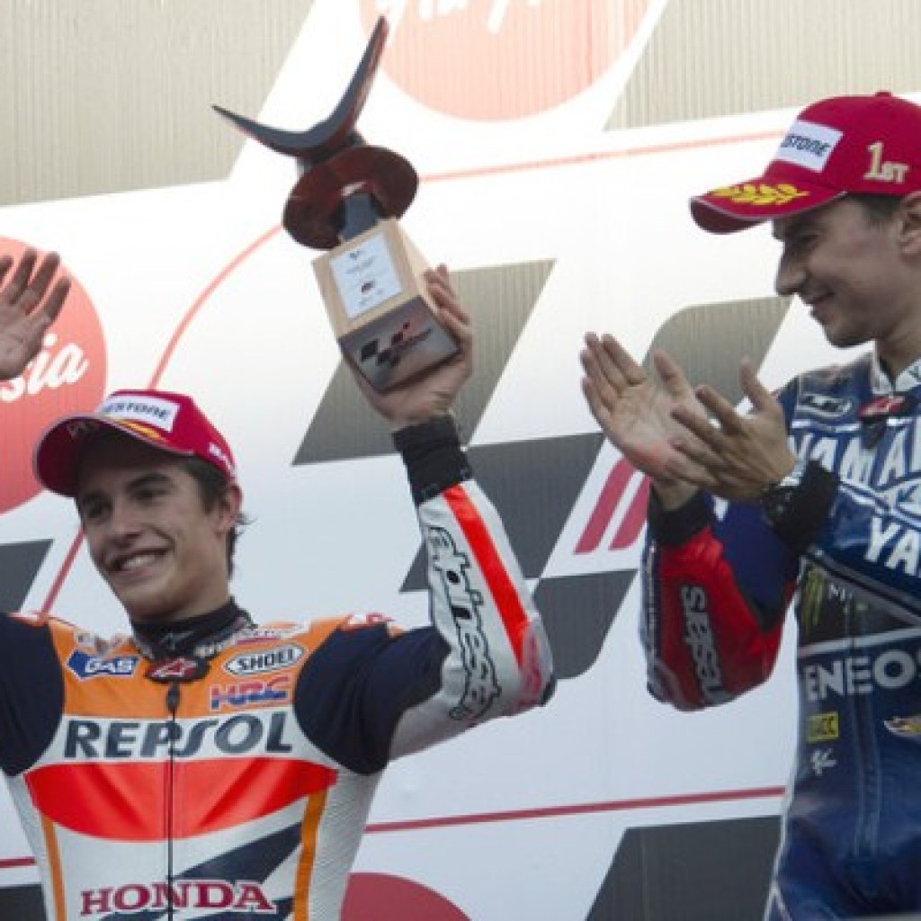 Marc Marquez Jorge Lorenzo MotoGP Valencia