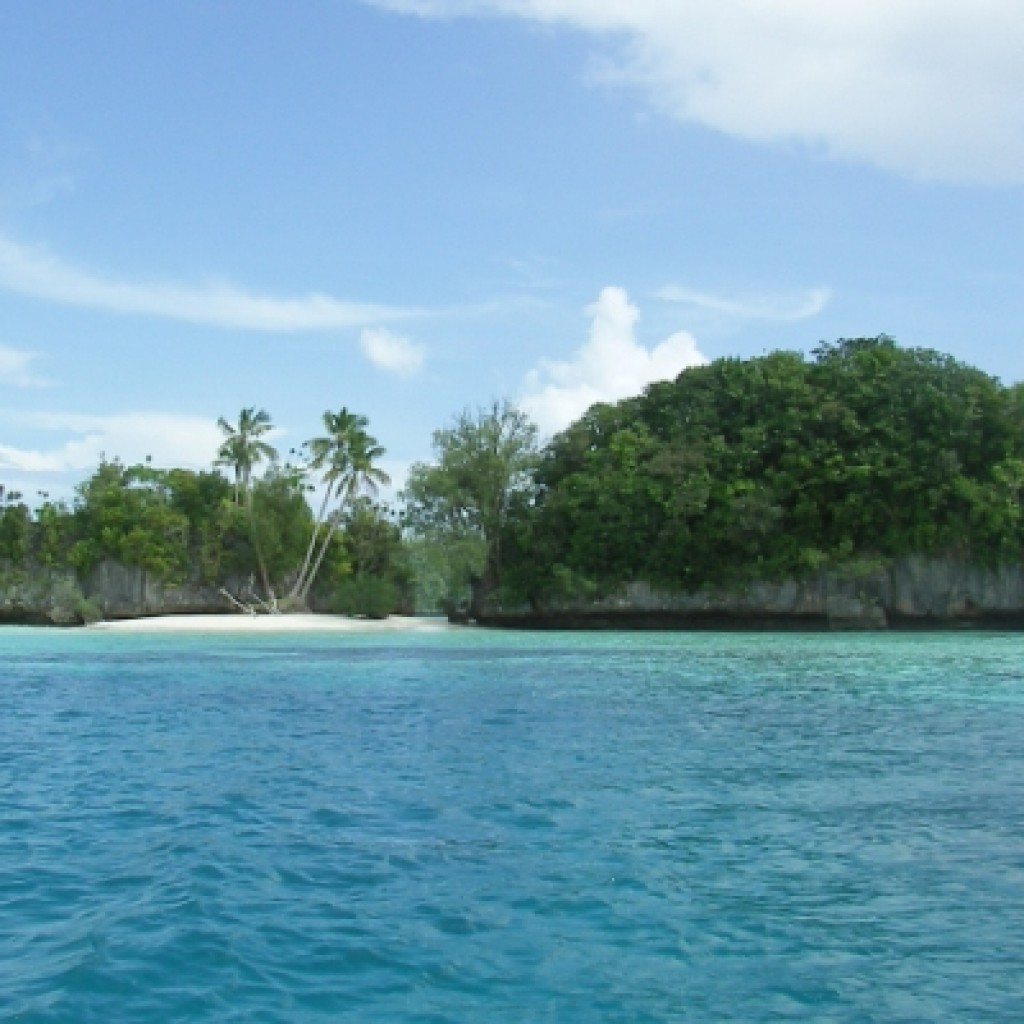 Palau island