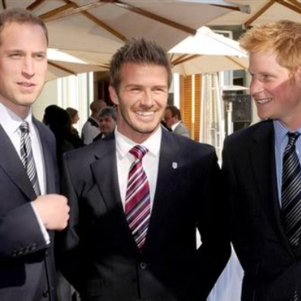 prince william david beckham