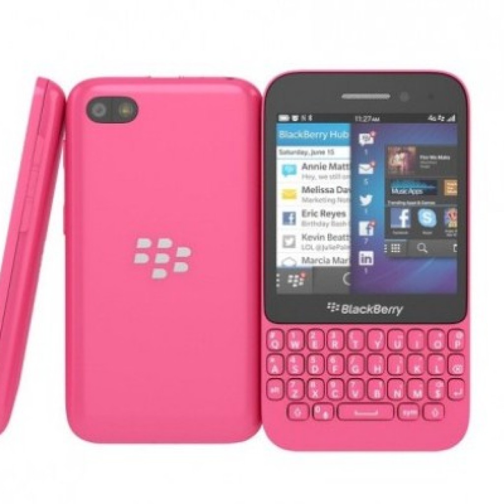 BlackBerry Q5 Pink