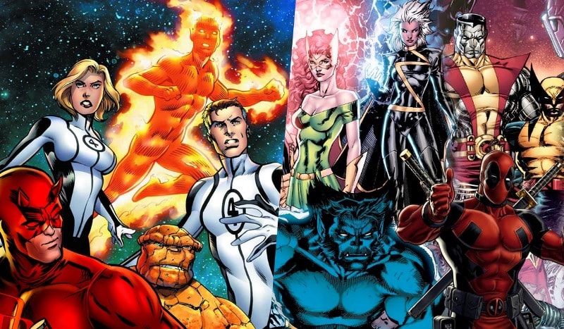X Men dan Fantastic Four