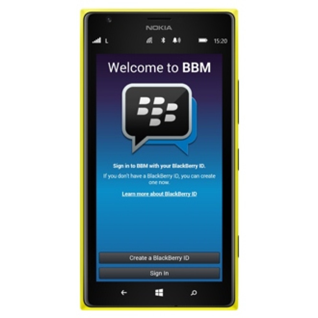 BBM Untuk Windows Phone