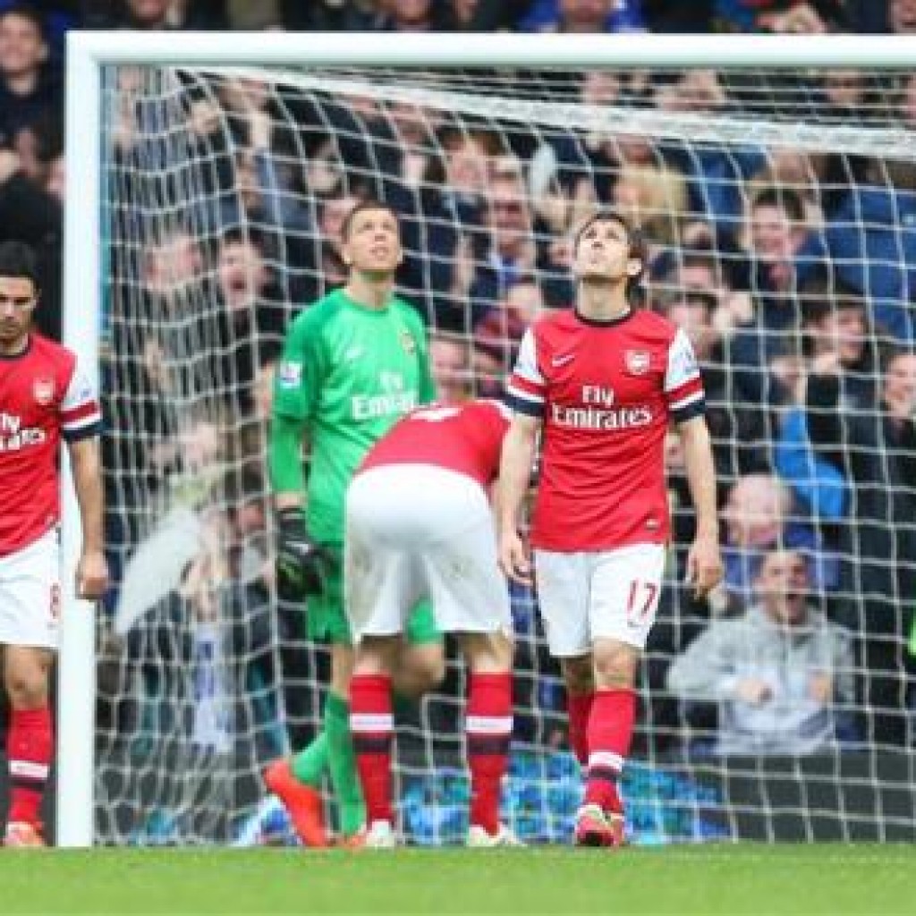 Arsenal kalah dari everton