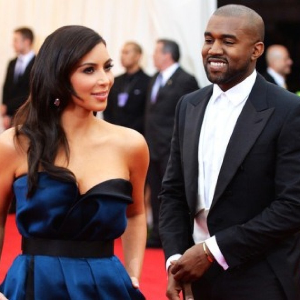 Kim Kardashian and Kanye West