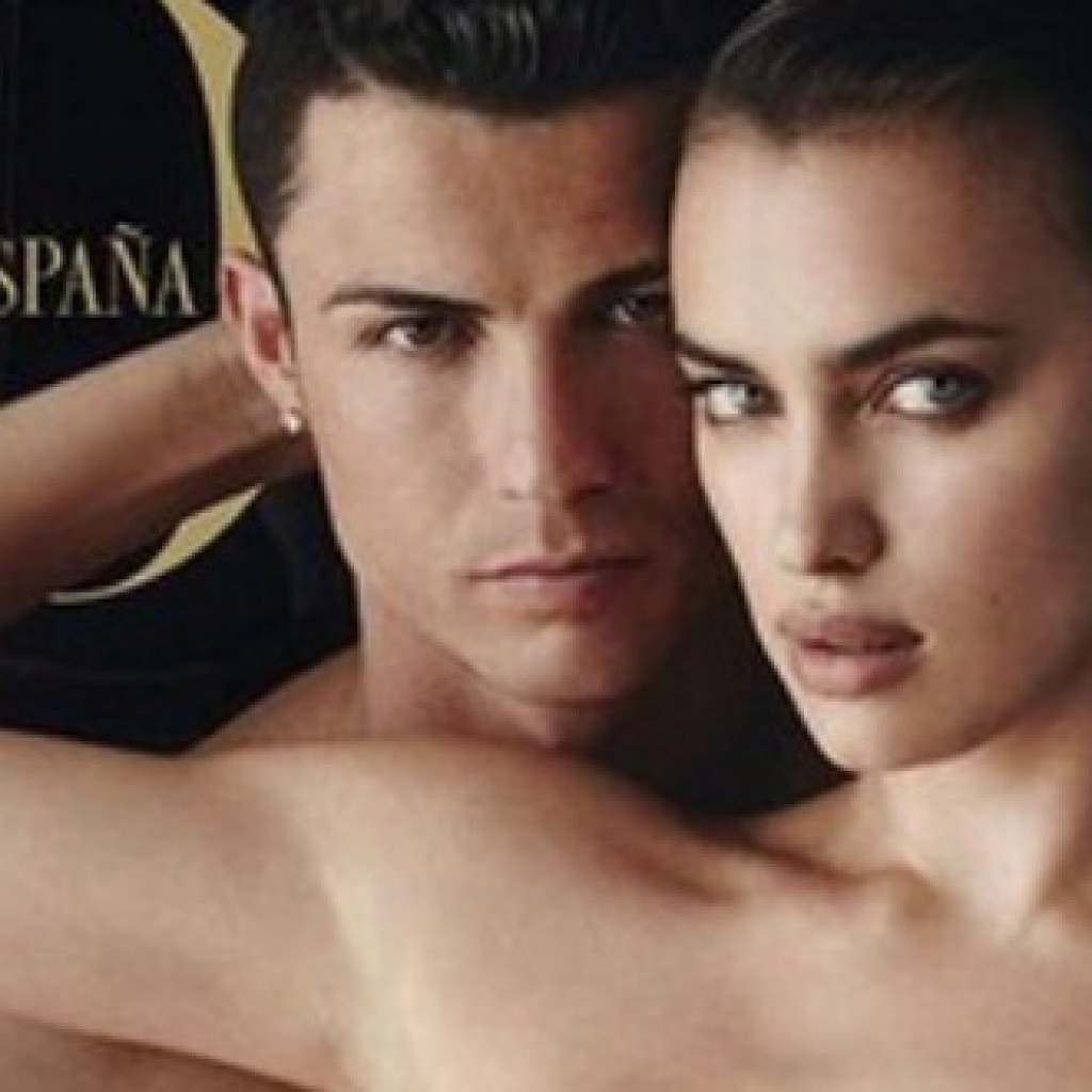 Ronaldo With Irina Shayk