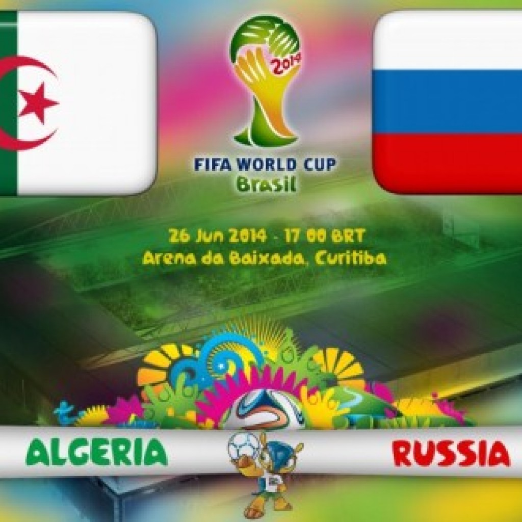 Aljazair vs Russia