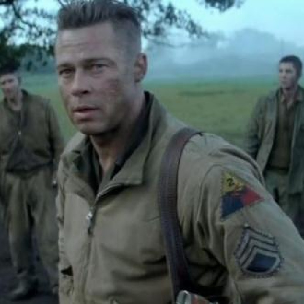 Brad Pitt World War II Fury