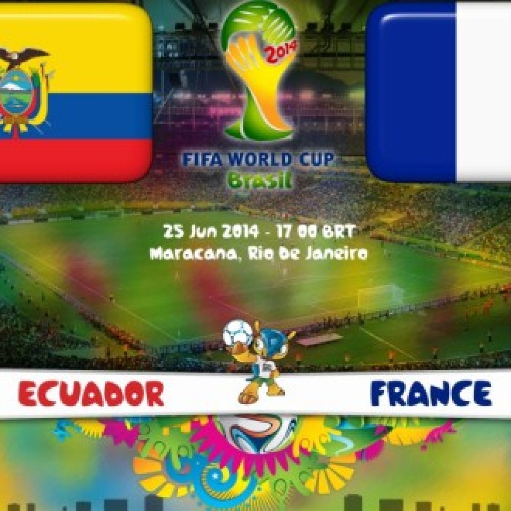 Ekuador vs Prancis