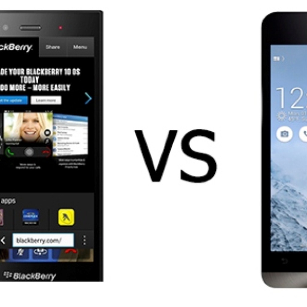 Asus Zenfone 5 vs BlackBerry Z3