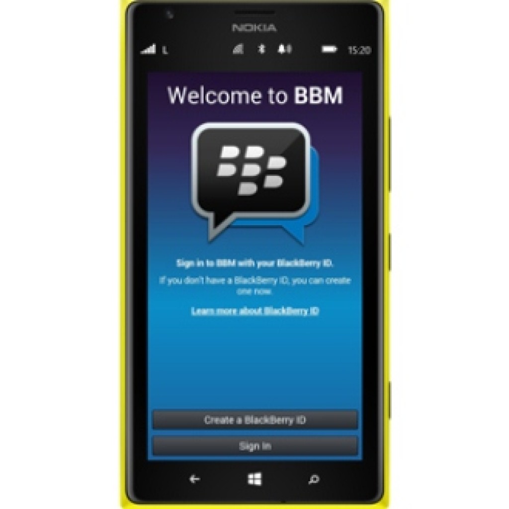 BBM untuk Windows Phone1