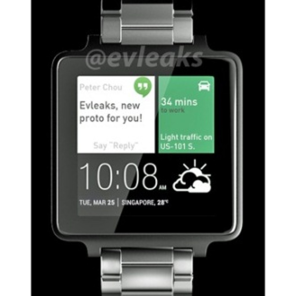 HTC Android Wearable Smartwatch