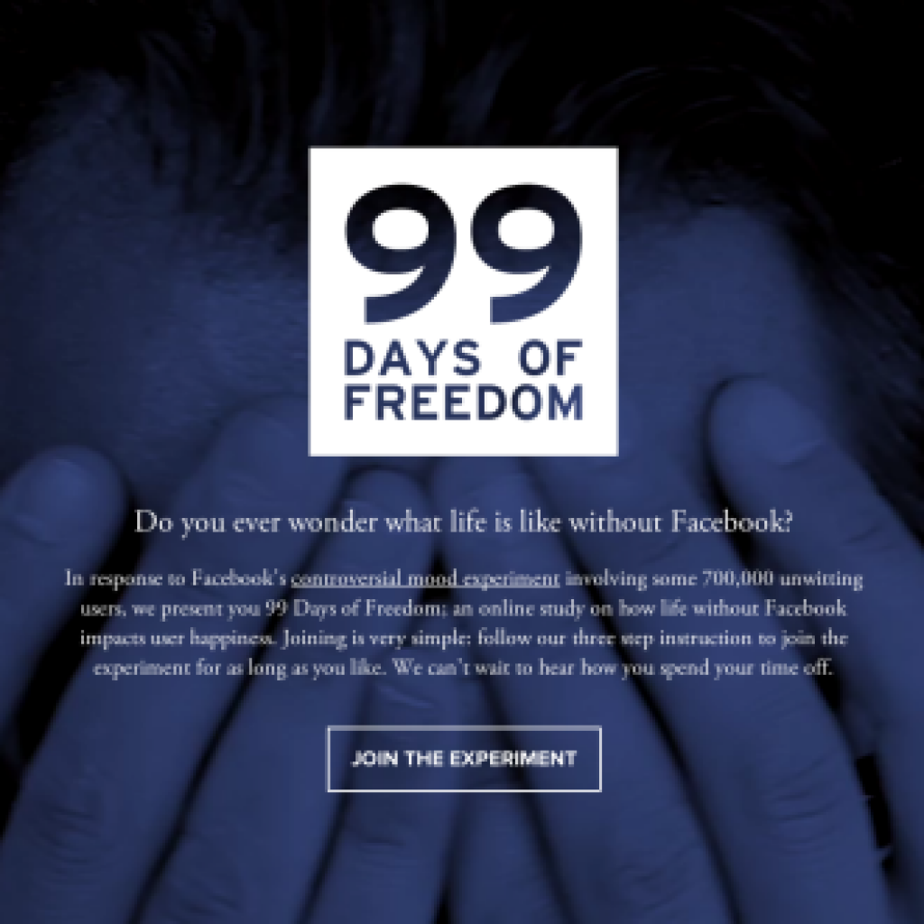Kampanye 99 hari tanpa Facebook