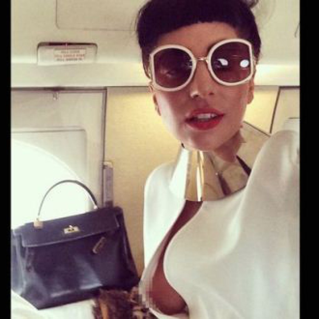 Lady Gaga Selfie Nip Slip