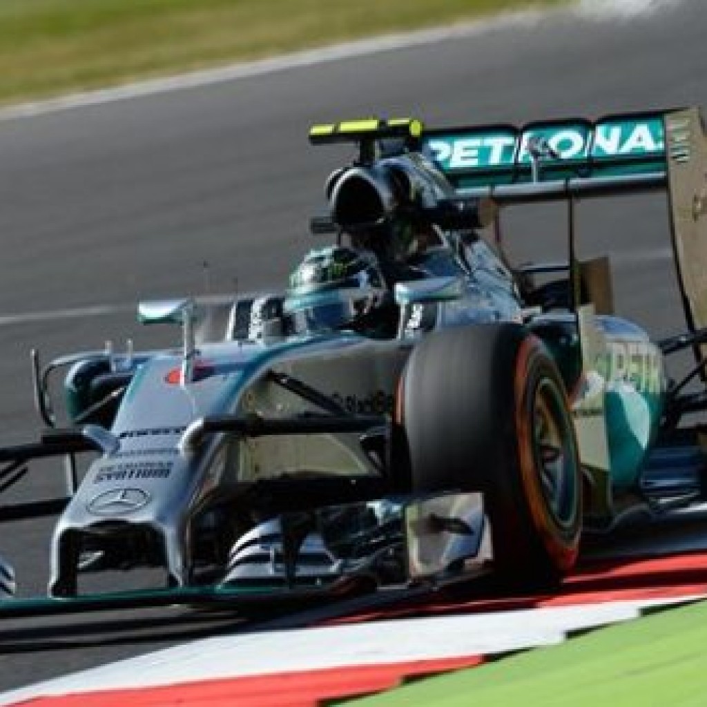 Nico Rosberg F1 GP Inggris